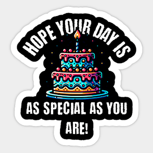 Happy spacial days Sticker